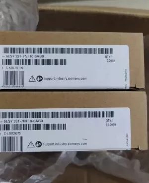 Siemens 6ES7331-7NF10-0AB0 SM331,8AI,+/-5/10V,1-5V,+/-20mA,0/4-20mA