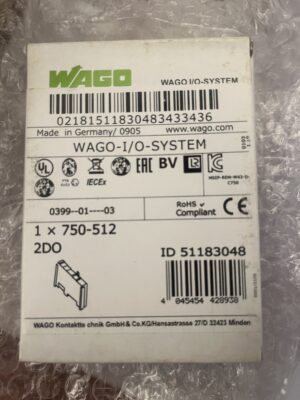 WAGO I/O System 750/753Item no. 750-512